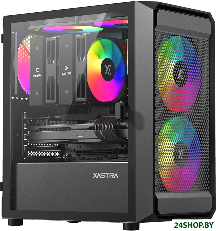 Корпус XASTRA A303M 3ARGB (черный) Корпус XASTRA A303M 3ARGB (черный)