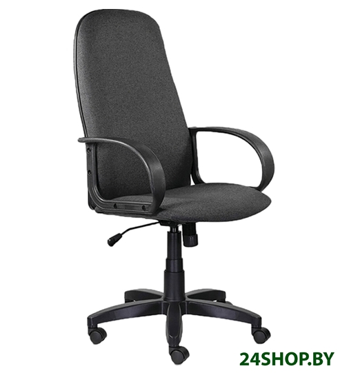 Кресло Brabix Praktik EX-279 (ткань/кожзам, серый) Кресло Brabix Praktik EX-279 (ткань/кожзам, серый)
