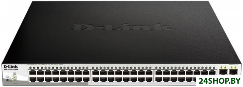 Настраиваемый коммутатор D-Link DGS-1210-52MPP/E2A Настраиваемый коммутатор D-Link DGS-1210-52MPP/E2A