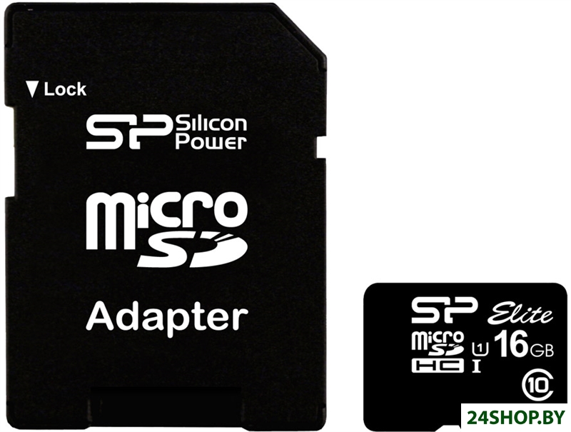 Карта памяти Silicon Power microSDHC Elite UHS-1 (Class 10) 16 GB (SP016GBSTHBU1V10-SP) Карта памяти Silicon Power microSDHC Elite UHS-1 (Class 10) 16 GB (SP016GBSTHBU1V10-SP)