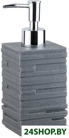 Дозатор для жидкого мыла Perfecto Linea 35-151102 (серый) Дозатор для жидкого мыла Perfecto Linea 35-151102 (серый)