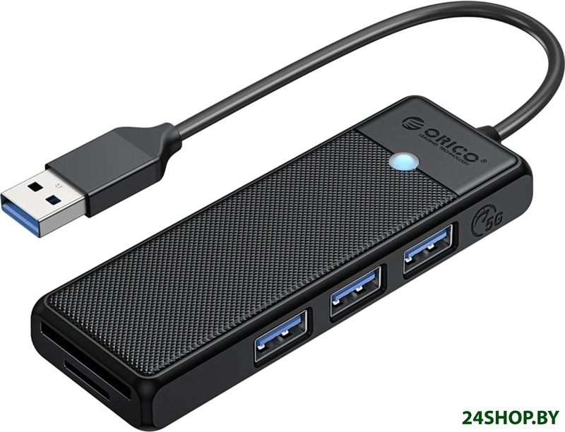 USB-хаб Orico PAPW3AT-U3-015-BK-EP USB-хаб Orico PAPW3AT-U3-015-BK-EP