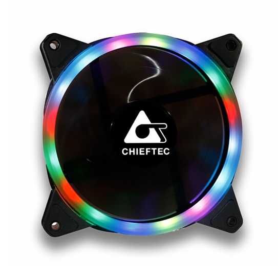 Кулер для корпуса Chieftec AF-12RGB Кулер для корпуса Chieftec AF-12RGB