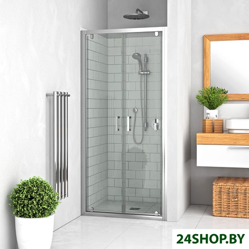 Душевая дверь Roltechnik Lega Line LLDO2/90 (хром/intimglass) Душевая дверь Roltechnik Lega Line LLDO2/90 (хром/intimglass)