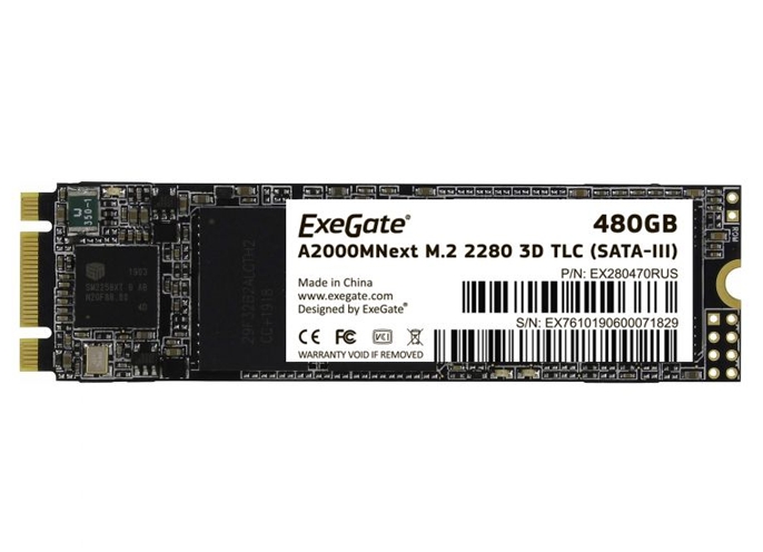 SSD ExeGate Next 480GB EX280470RUS SSD ExeGate Next 480GB EX280470RUS
