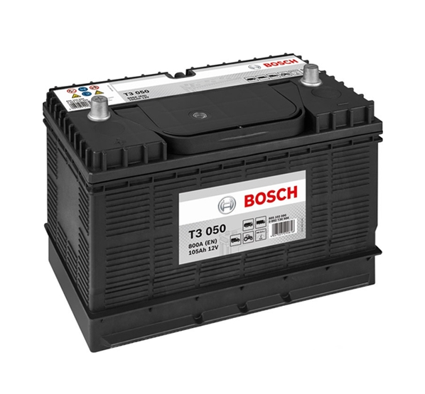 Автомобильный аккумулятор Bosch T3 050 605 102 080 (105 А·ч) Автомобильный аккумулятор Bosch T3 050 605 102 080 (105 А·ч)