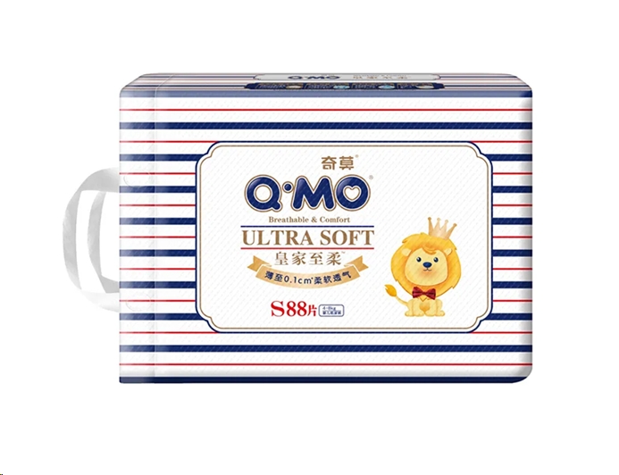Подгузники Q-MO S 4-8 кг (88 шт) Подгузники Q-MO S 4-8 кг (88 шт)