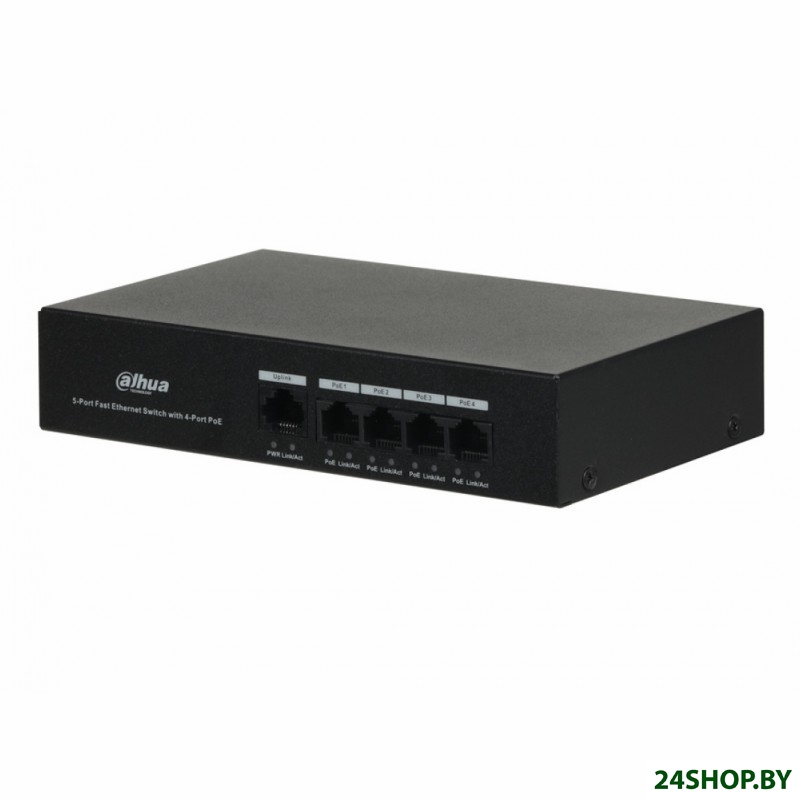 Коммутатор Dahua DH-PFS3005-4ET-36 Коммутатор Dahua DH-PFS3005-4ET-36