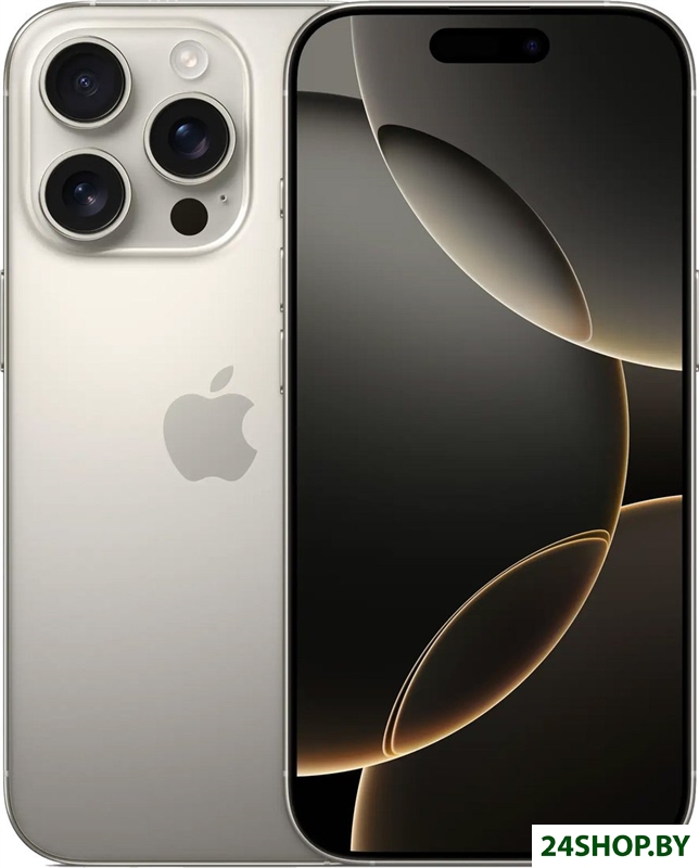Смартфон Apple iPhone 16 Pro 128GB (природный титан) Смартфон Apple iPhone 16 Pro 128GB (природный титан)