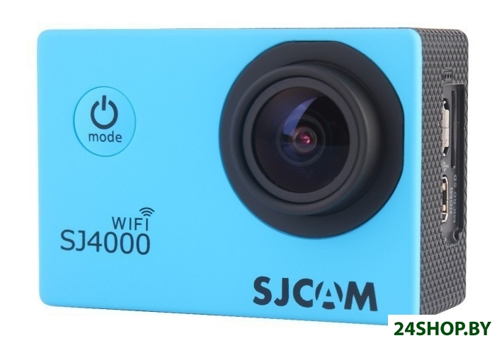 Экшен-камера SJCAM SJ4000 WiFi (голубой) Экшен-камера SJCAM SJ4000 WiFi (голубой)