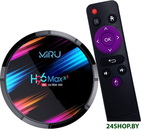 Смарт-приставка Miru H96 Max X3 4ГБ/32ГБ Смарт-приставка Miru H96 Max X3 4ГБ/32ГБ