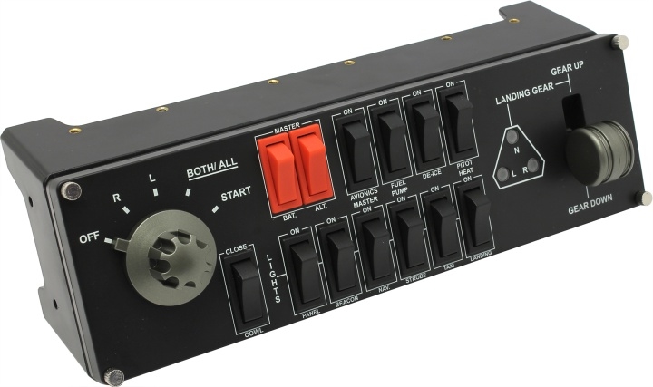 Оборудование для авиасимов Logitech Flight Switch Panel Оборудование для авиасимов Logitech Flight Switch Panel