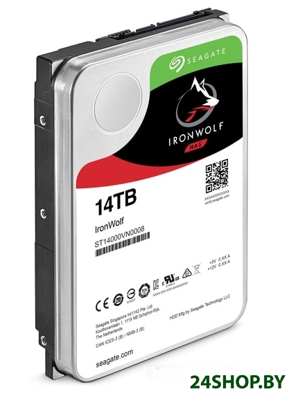 Жесткий диск Seagate IronWolf 14TB ST14000VN0008 Жесткий диск Seagate IronWolf 14TB ST14000VN0008