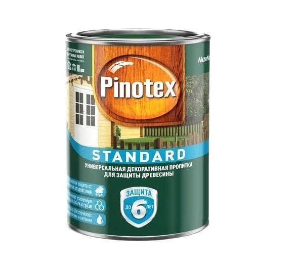 Пропитка Pinotex Standard (палисандр, 2.7 л) Пропитка Pinotex Standard (палисандр, 2.7 л)