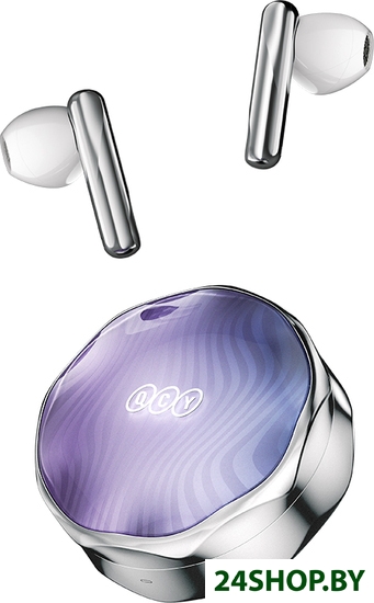 Наушники QCY FairyBuds T21 (серебристый) Наушники QCY FairyBuds T21 (серебристый)