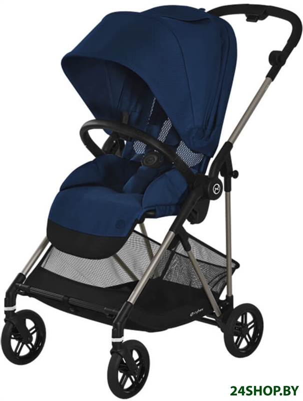 Коляска прогулочная «книга» Cybex Melio (navy blue) Коляска прогулочная «книга» Cybex Melio (navy blue)