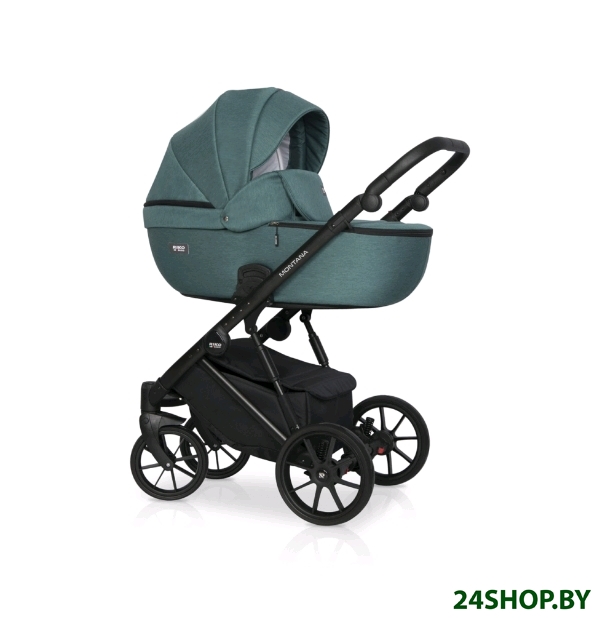 Детская универсальная коляска RIKO Montana 3 в 1 (06, изумрудный) Детская универсальная коляска RIKO Montana 3 в 1 (06, изумрудный)