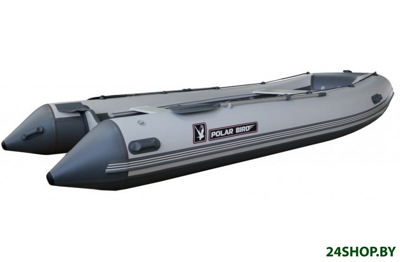 Надувная лодка Polar Bird Eagle PB-450Е ПБ21 стеклокомпозит (серый/белый) Надувная лодка Polar Bird Eagle PB-450Е ПБ21 стеклокомпозит (серый/белый)