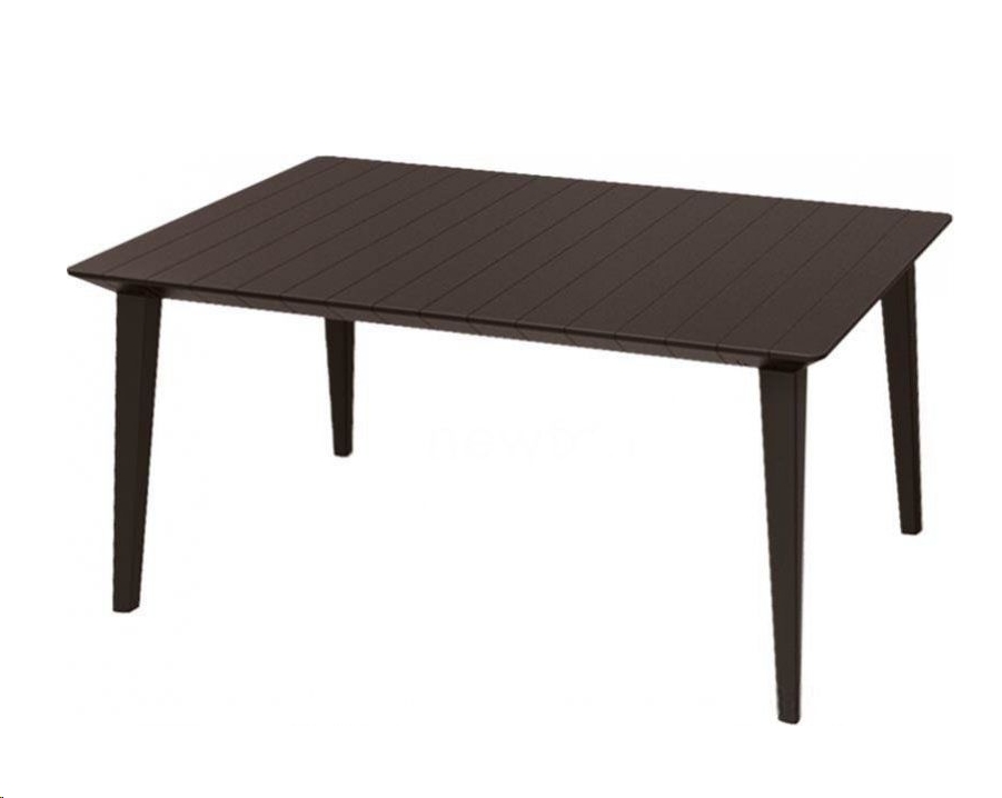 Стол пластиковый Keter Lima 236245 (коричневый) Стол пластиковый Keter Lima 236245 (коричневый)