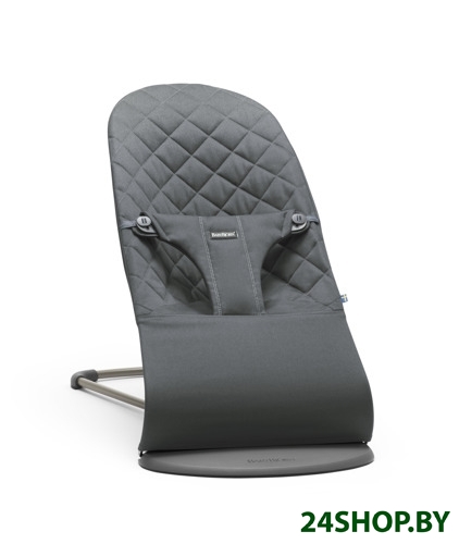 Детский шезлонг BABYBJORN Bliss Cotton Anthracite (0060.21) Детский шезлонг BABYBJORN Bliss Cotton Anthracite (0060.21)