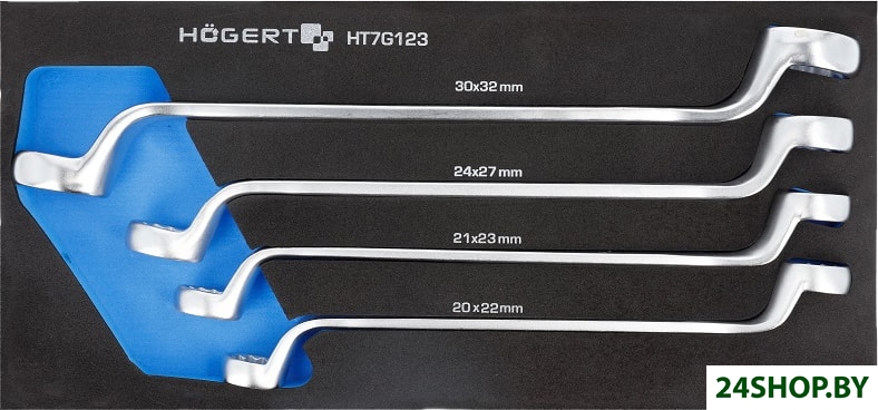Набор ключей Hogert Technik HT7G123 (4 предмета) Набор ключей Hogert Technik HT7G123 (4 предмета)
