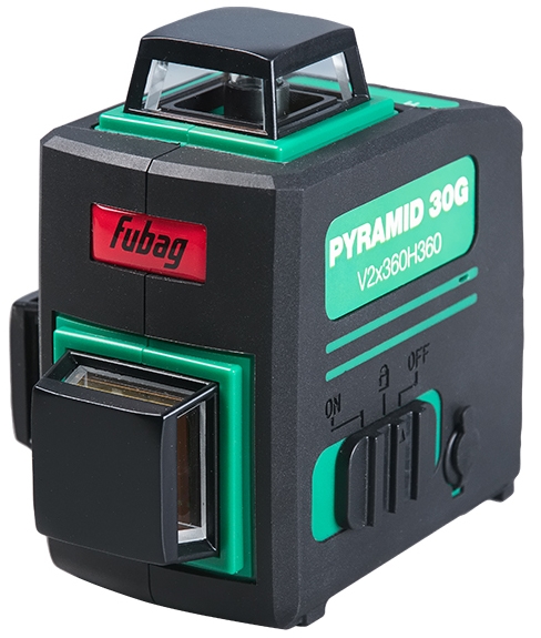 Лазерный нивелир Fubag Pyramid 30G V2х360H360 31632 Лазерный нивелир Fubag Pyramid 30G V2х360H360 31632