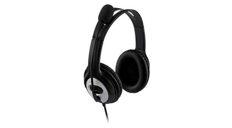 Наушники с микрофоном Microsoft LifeChat LX-3000 (черный/серебристый) Наушники с микрофоном Microsoft LifeChat LX-3000 (черный/серебристый)