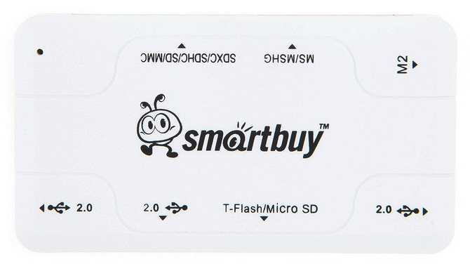 Кардридер SmartBuy SBRH-750-W Кардридер SmartBuy SBRH-750-W