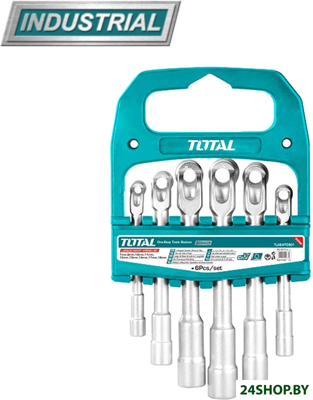 Набор ключей Total TLASWT0601 (6 предметов) Набор ключей Total TLASWT0601 (6 предметов)