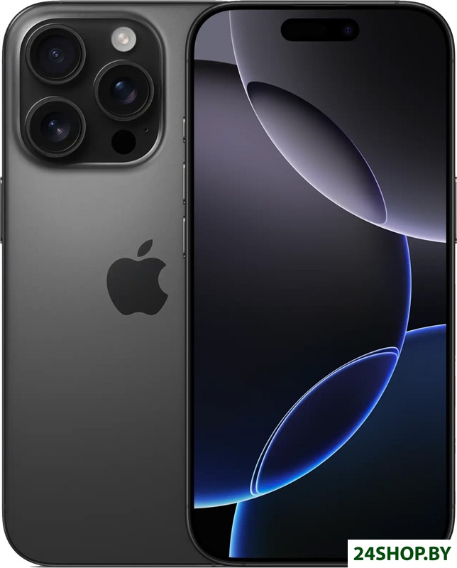 Смартфон Apple iPhone 16 Pro 128GB (черный титан) Смартфон Apple iPhone 16 Pro 128GB (черный титан)