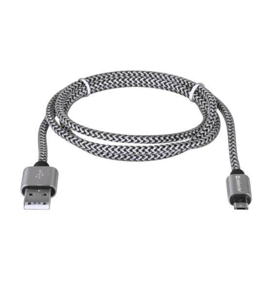 Кабель Defender USB08-03T Pro (белый) (87803) Кабель Defender USB08-03T Pro (белый) (87803)