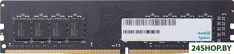 Оперативная память Apacer 32ГБ DDR4 3200 МГц EL.32G21.PSH Оперативная память Apacer 32ГБ DDR4 3200 МГц EL.32G21.PSH