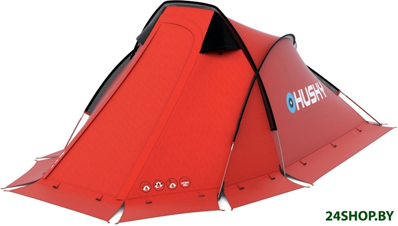 Палатка Husky Flame 1 (красный) Палатка Husky Flame 1 (красный)