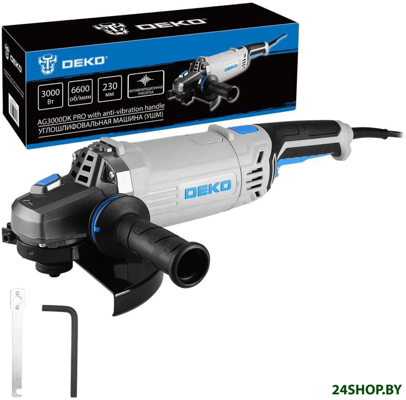 Угловая шлифмашина Deko AG3000DK PRO 083-1032 Угловая шлифмашина Deko AG3000DK PRO 083-1032