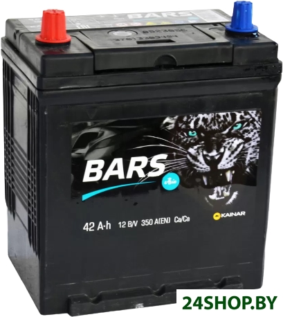 Автомобильный аккумулятор BARS Asia 6СТ-42 Рус L+ (42 А·ч) Автомобильный аккумулятор BARS Asia 6СТ-42 Рус L+ (42 А·ч)