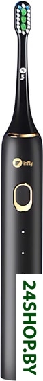 Электрическая зубная щетка Infly Sonic Electric Toothbrush PT02 (1 насадка, черный) Электрическая зубная щетка Infly Sonic Electric Toothbrush PT02 (1 насадка, черный)