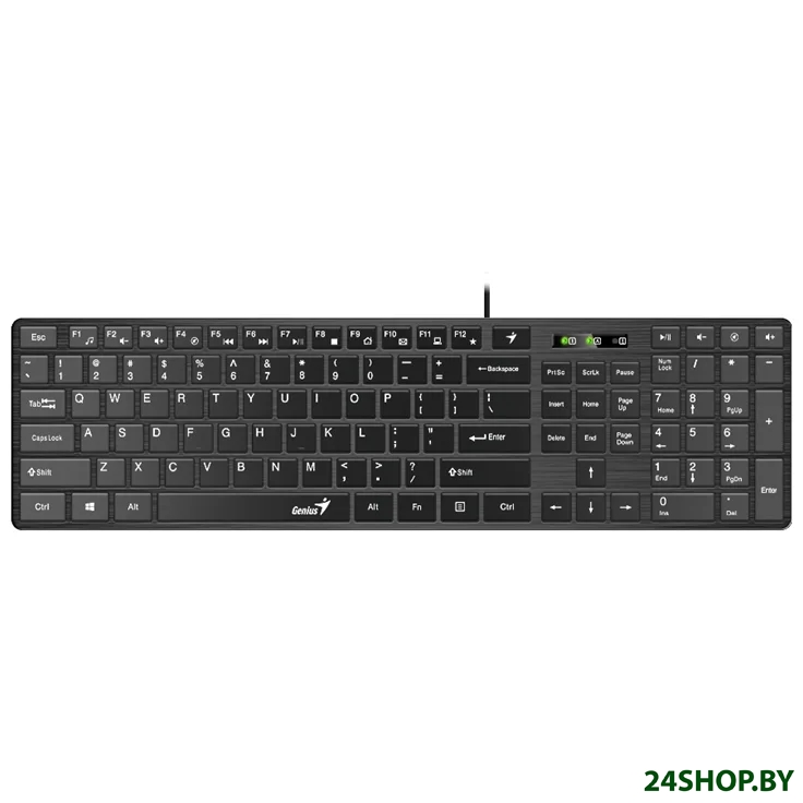 Клавиатура Genius SlimStar 126 (черный) Клавиатура Genius SlimStar 126 (черный)