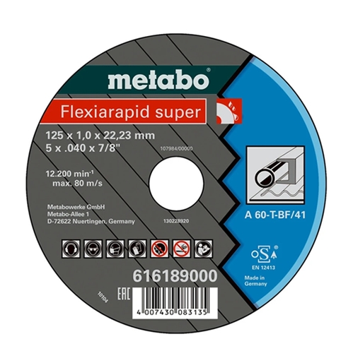 Отрезной диск Metabo 616189000 Отрезной диск Metabo 616189000