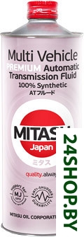 Трансмиссионное масло Mitasu MJ-328 PREMIUM MULTI VEHICLE ATF 100% Synthetic 1л Трансмиссионное масло Mitasu MJ-328 PREMIUM MULTI VEHICLE ATF 100% Synthetic 1л