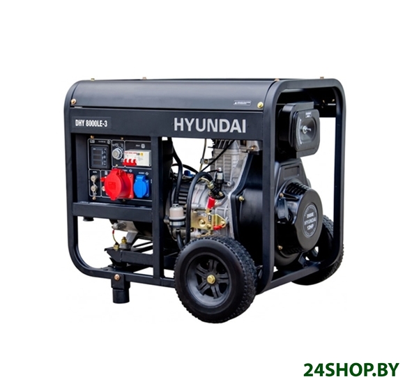 Дизельный генератор Hyundai DHY 8000LE-3 Дизельный генератор Hyundai DHY 8000LE-3