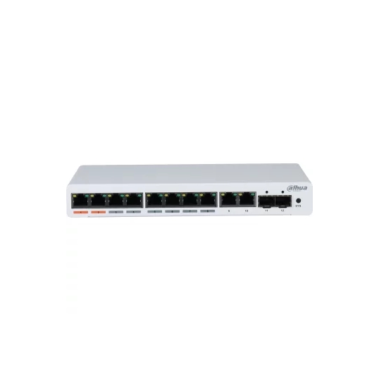 Управляемый коммутатор 2-го уровня Dahua DH-PFS4212-8GT-96 Управляемый коммутатор 2-го уровня Dahua DH-PFS4212-8GT-96