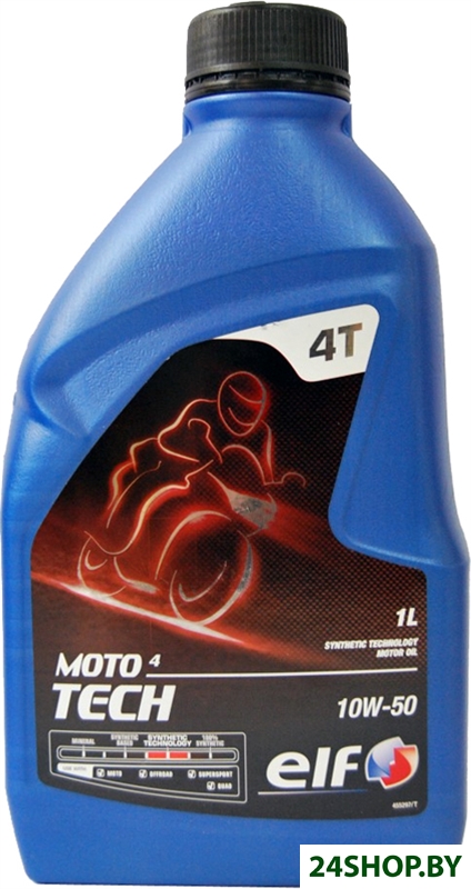 Моторное масло Elf MOTO 4 TECH 10W-50 1л Моторное масло Elf MOTO 4 TECH 10W-50 1л
