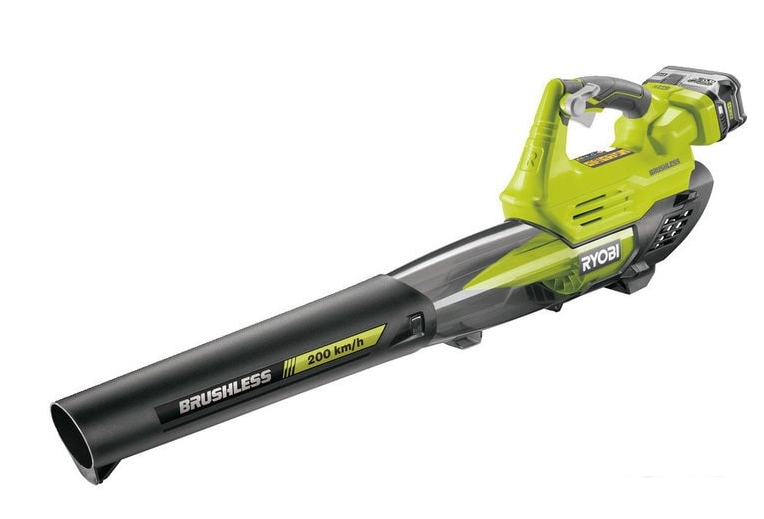 Ручная воздуходувка Ryobi RY18BLXA-140 (с АКБ 4 Ah) Ручная воздуходувка Ryobi RY18BLXA-140 (с АКБ 4 Ah)