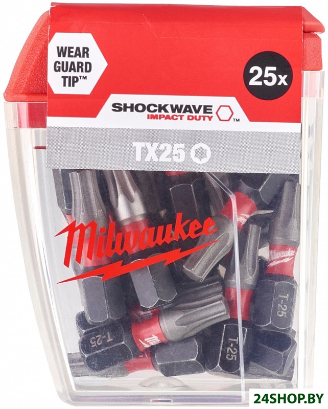 Набор бит Milwaukee 4932430880 (25 предметов) Набор бит Milwaukee 4932430880 (25 предметов)