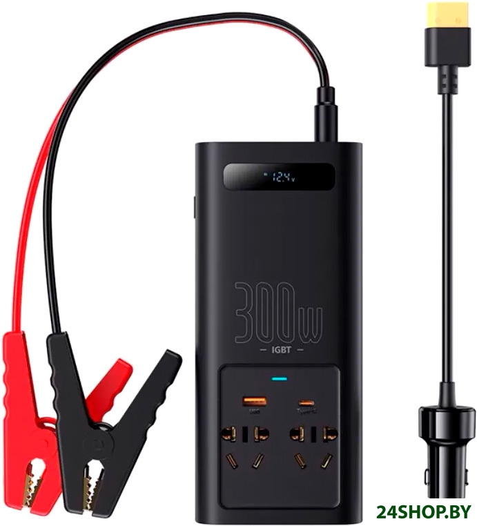 Автомобильный инвертор Baseus IGBT Power Inverter 300W (220V CN/EU) Автомобильный инвертор Baseus IGBT Power Inverter 300W (220V CN/EU)