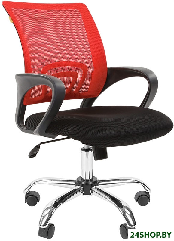 Кресло CHAIRMAN 696 Chrome (черный/красный) Кресло CHAIRMAN 696 Chrome (черный/красный)