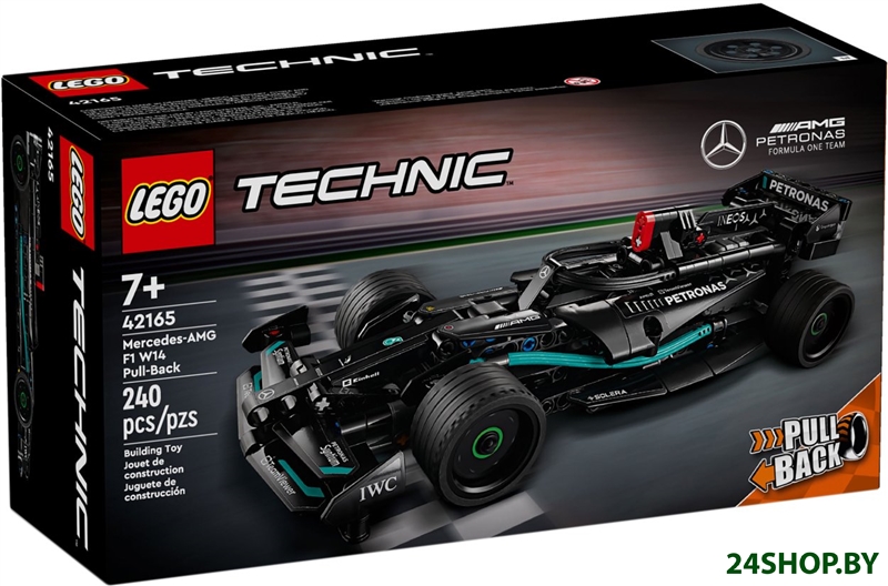 Конструктор LEGO Technic 42165 Mercedes-AMG F1 W14 E Performance Pull-Back Конструктор LEGO Technic 42165 Mercedes-AMG F1 W14 E Performance Pull-Back