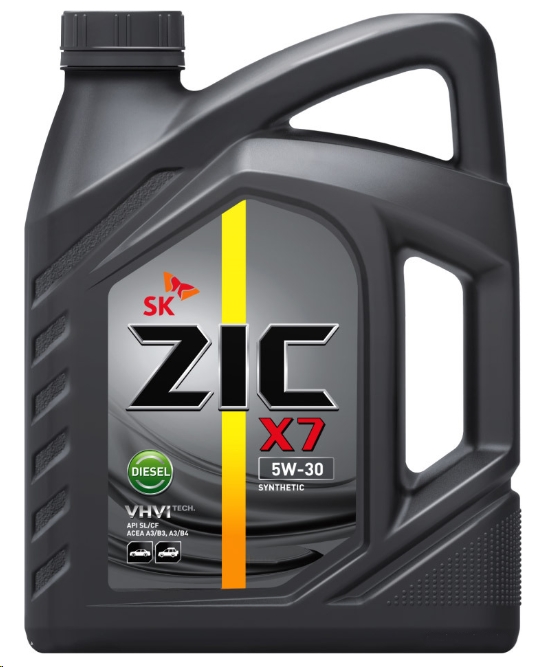 Моторное масло ZIC X7 Diesel 5W-30 6л Моторное масло ZIC X7 Diesel 5W-30 6л