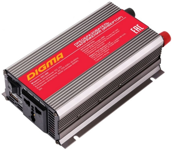 Автомобильный инвертор DIGMA DCI-300 Автомобильный инвертор DIGMA DCI-300