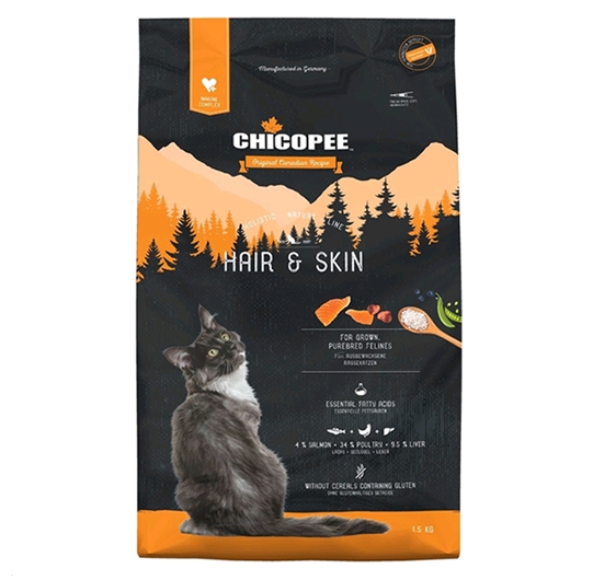 Сухой корм для кошек Chicopee HNL Hair and Skin (1,5 кг) Сухой корм для кошек Chicopee HNL Hair and Skin (1,5 кг)